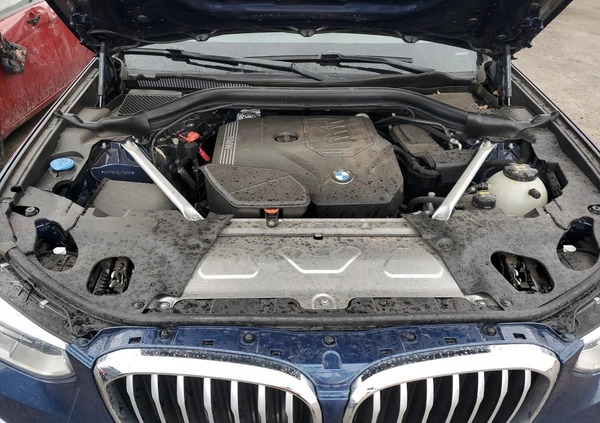 BMW X3 cena 64000 przebieg: 57962, rok produkcji 2020 z Toszek małe 67